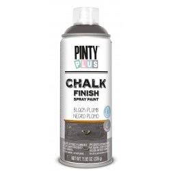 Pintura Spray Chalk 520 Cc Negro Plomo