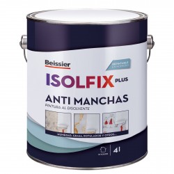 Pintura Antimanchas Isolfix Plus 4 L Blanco