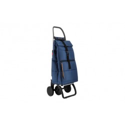 Carro Compra 4 Ruedas Plegable Acolchado Big Polar 4l Azul