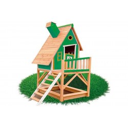 Casita Infantil 290x279x154cm Predecorada Outdoor Toys Mad V