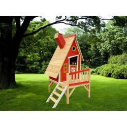 Casita Infantil 183x224x154cm Predecorada Outdoor Toys Mad R