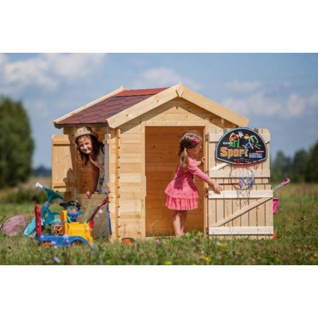 Casita Infantil 105x145x130cm Outdoor Toys Mad Rapunzel Kt12