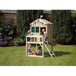 Casita Infantil 124x219x121cm Elevada Outdoor Toys Mad Fores