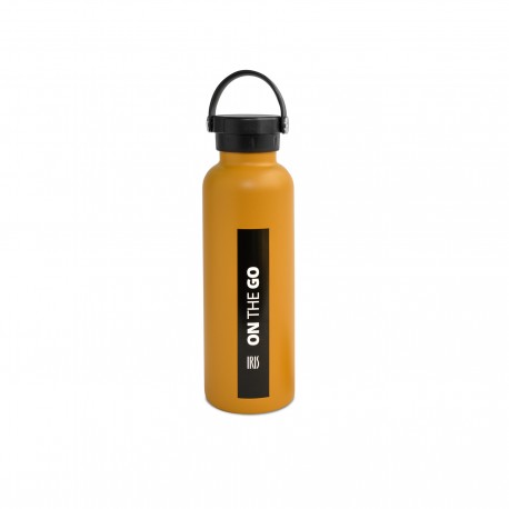 Botella Inox Termo On The Go 750 Ml Mostaza