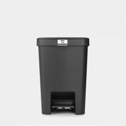 Cubo Reciclaje Con Pedal Stepup 25l Antracita