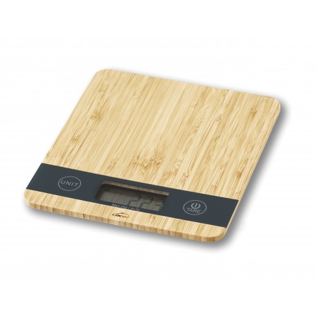 Balanza De Cocina Digital Bambu