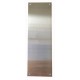 Placa Cerradura 80x250mm Ciega M-51/80250c, Inox Satinado