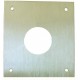 Placa Cerradura 80x80mm Bocallave Redonda Ø28mm M-51/8080r-2