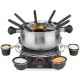 Fondue Electrica 1,3 L 1400w 6 Servicios
