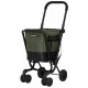 Carro Compra 4 Ruedas Gir. Easy Go Kaki / Negro