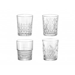 Vasos Tallados Bartender Set 4 U Surtidos