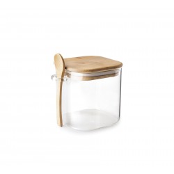 Tarro Para Cafe/azucar + Cucharilla 1200 Ml