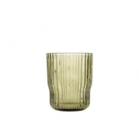 Vaso Vidrio Grabado 28 Cl - Verde