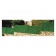 Eto Artificial Hoja Fina 43 Varillas/m2 2 X 3 M Verde