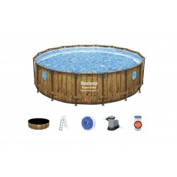 Piscina Desmontable Redonda Power Steel Swim 23.062 L Depura