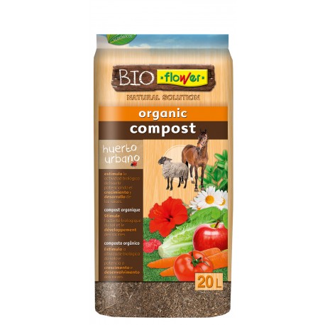 Compost Organico Caballo Y Oveja 20 L