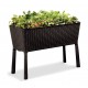 Huerto Urbano Polipropileno Easy Grow Ratan 114x49x75,7 Cm