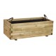 Jardinera De Madera Rectangular 141l Baroque 110x50x38 Cm