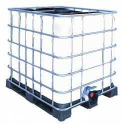 Deposito Para Agua Potable Ibc 1.000 Litros Blanco 117,5x120