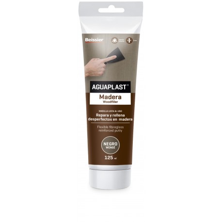 Masilla Reparacion Madera Aguaplast 125 Ml 3556 Wengue