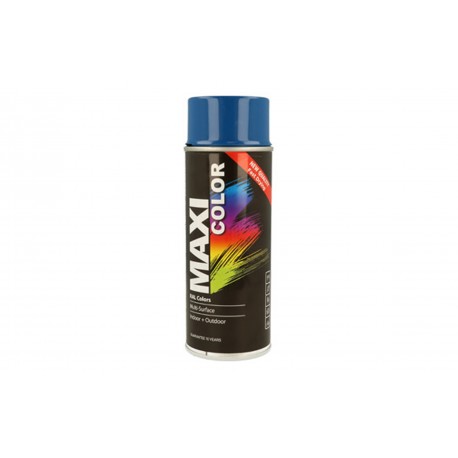 Pintura Spray Maxi Color Brillo 400 Ml Ral 5012 Azul Luminos