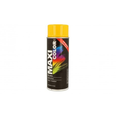 Pintura Spray Maxi Color Brillo 400 Ml Ral 1023 Amarillo Tra