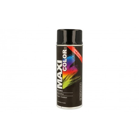 Pintura Spray Maxi Color Brillo 400 Ml Ral 9005 Negro Intens