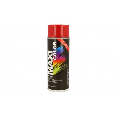 Pintura Spray Maxi Color Brillo 400 Ml Ral 3001 Rojo SeÑales