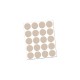 Tapon Adhesivo Textil Beige Bl 20 -