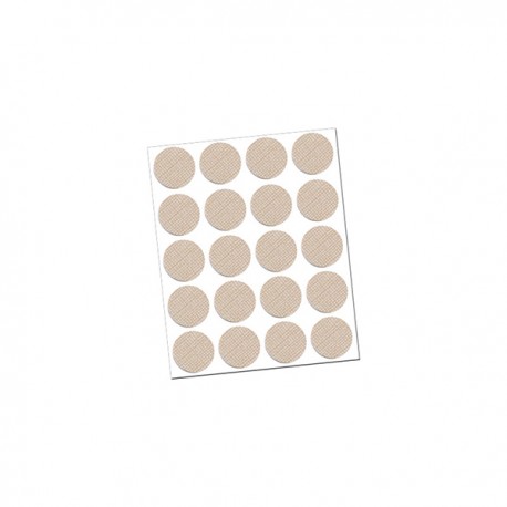 Tapon Adhesivo Textil Beige Bl 20 -