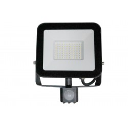 Proyector Led Plano 50w Ip44 4500lm 6500k Met Ne S/mov