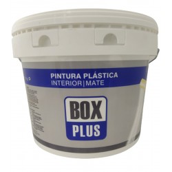 Pintura Plastica Interior Mate Box Plus 12 Kg Blanco