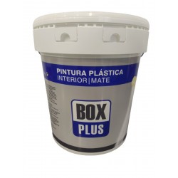 Pintura Plastica Interior Mate Box Plus 20 Kg Blanco