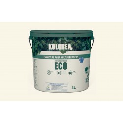 Esmalte Al Agua Eco Satinado Kolorea 250 Ml Blanco Roto