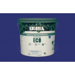 Esmalte Al Agua Eco Satinado Kolorea 250 Ml Azul Cantabrico
