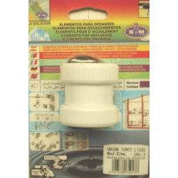 Manguito Evac Tubo Liso 32mm Pvc S&m