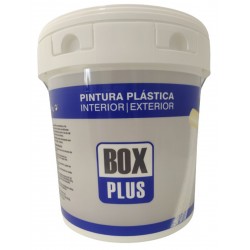 Pintura Plastica Exterior Interior Mate Box Plus 5 Kg Blanco