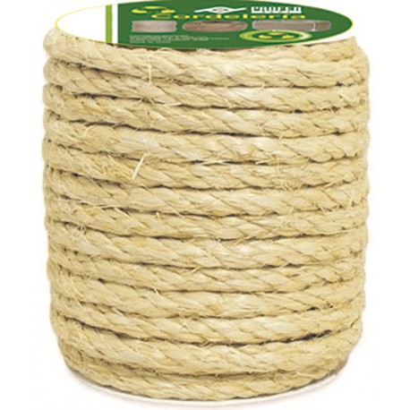 Cuerda Cableada Sisal 4c 8mm 100 M