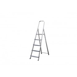 Escalera Aluminio 8 P. Ancho -