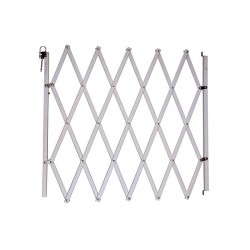 Valla Mascotas Stop Fix Blanca 60-110x83
