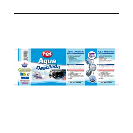 Agua Desmineralizada Bote 1 Lt. 1152010