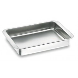 Rustidera Horno 35x26x5,5cm Inox Lacor