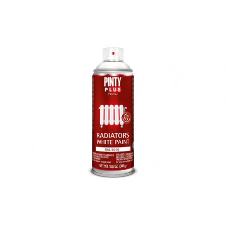 Pintura Spray Tech Radiador Pintyplus 520 Cc Blanco