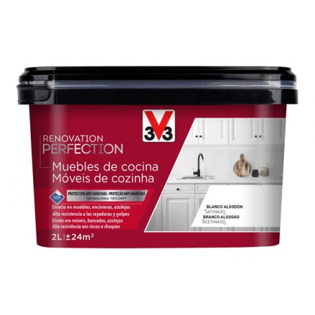 Pintura Renovacion Cocinas Reno Perfection 2 L Blanco AlgodÓ