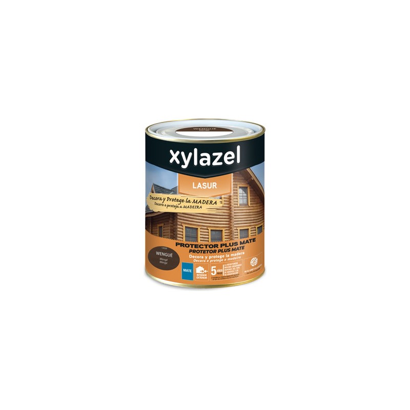 xylazel plus lasur mate color nogal el mejor protector de la madera