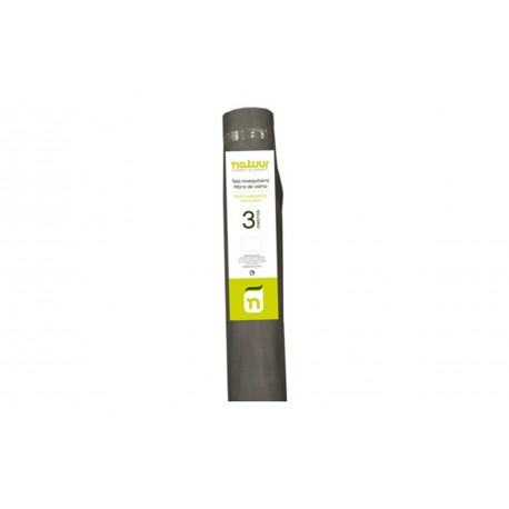 Tela Mosquitera Fibra Vidrio Minirollo Natuur 1,2 X 5 M