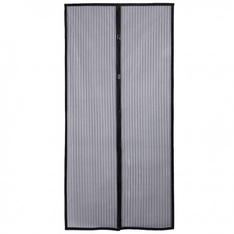 Mosquitera Puerta Fija Con Fijacion Textil 2 Uds 150 X 250 C