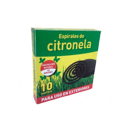 Espiral Antimosquitos Con Citronela Alampat 10 Unidades