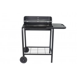 Barbacoa Carbon Con Mesa Auxiliar Natuur 89 X 48,5 X 91 Cm