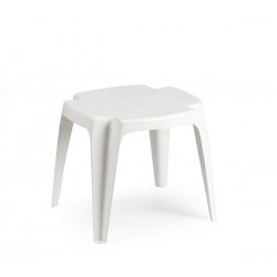 Mesa Auxiliar Res Blanco Solid 42x37x38